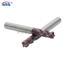 Hot Sale 4 Flute Carbide Corner Radius End Mill for Profile Milling